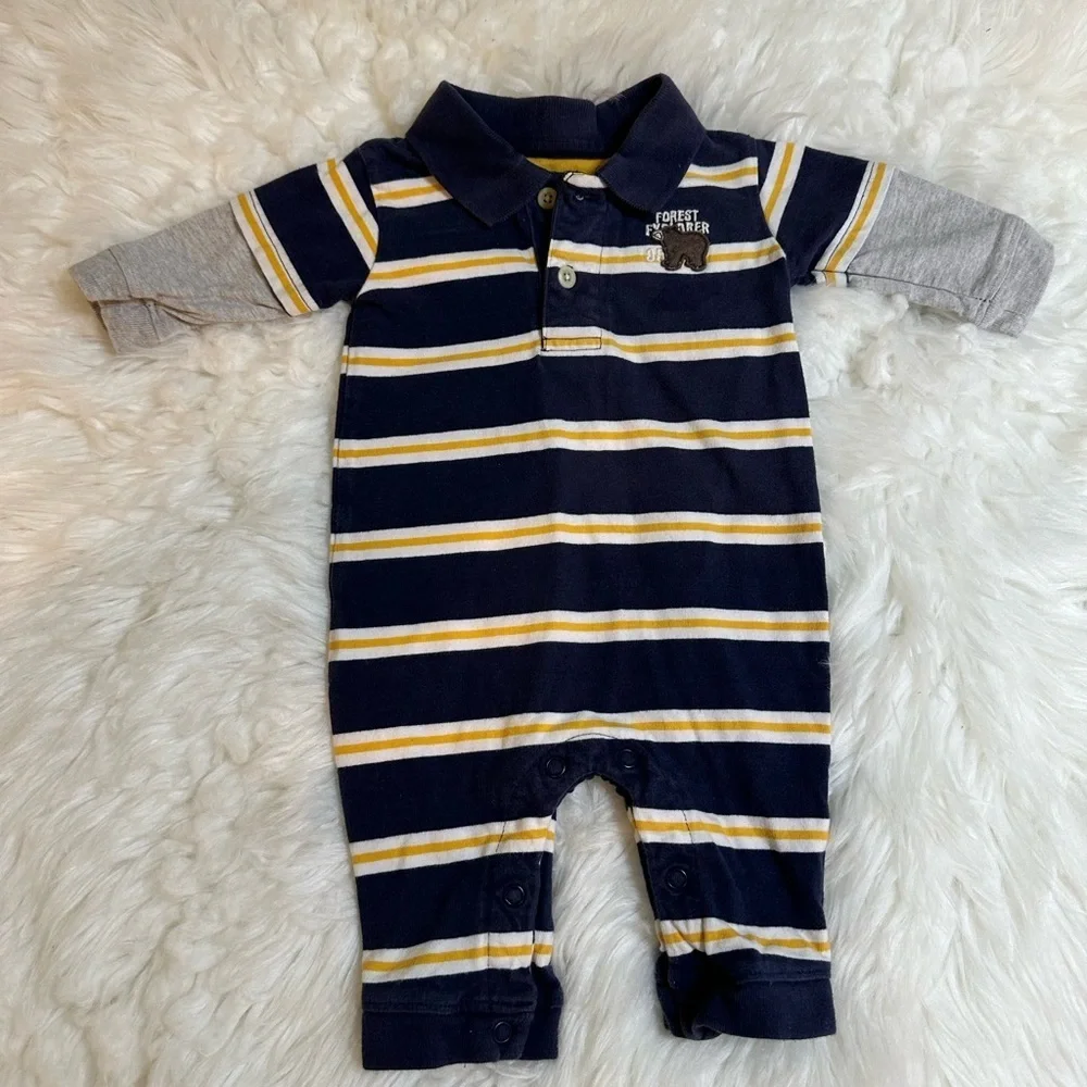 Osh kosh baby boy 3 months outfit romper